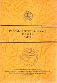 Pedoman Penulisan Soal Kimia SMTA