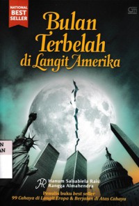 Bulan terbelah di langit Amerika