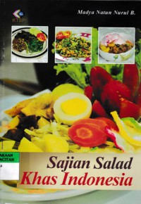 Sajian salad khas Indonesia