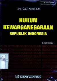 Hukum kewarganegaraan Republik Indonesia