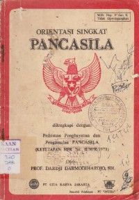 Orientasi singkat pancasila