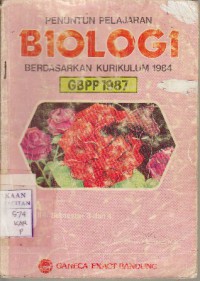 Penuntun pelajaran biologi untuk SMA kelas IIA semester 3 dan 4