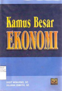 Kamus besar ekonomi