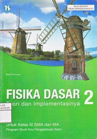 Fisika dasar 2 : teori dan implementasinya untuk kelas XI SMA dan MA