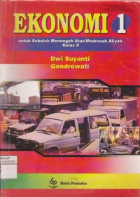 Ekonomi 1 utk SMA/MA kelas X