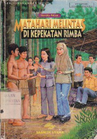 Matahari melintas di kepekaan rimba