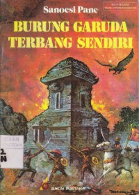 Burung garuda terbang sendiri