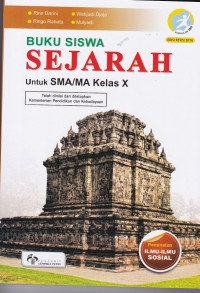 Buku Siswa Sejarah untuk SMA/MA kelas X
